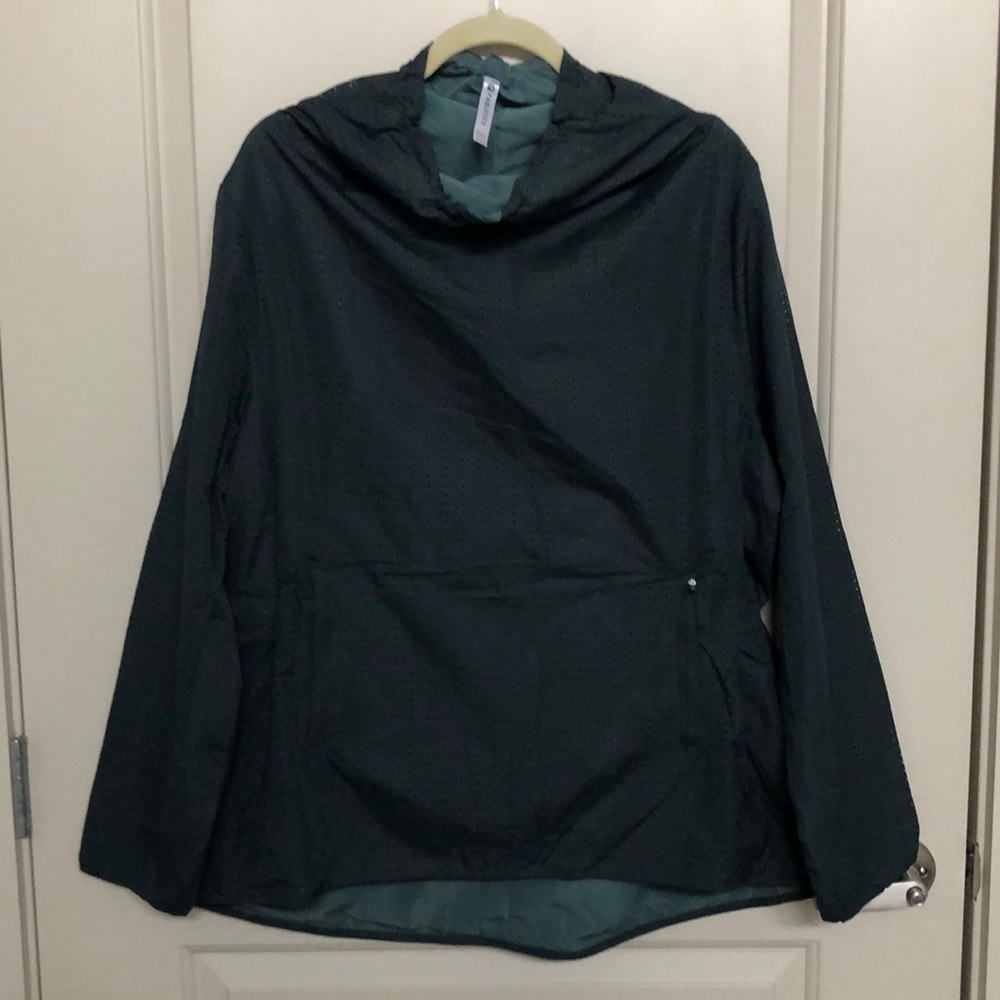 NWOT Fabletics Teal Windbreaker